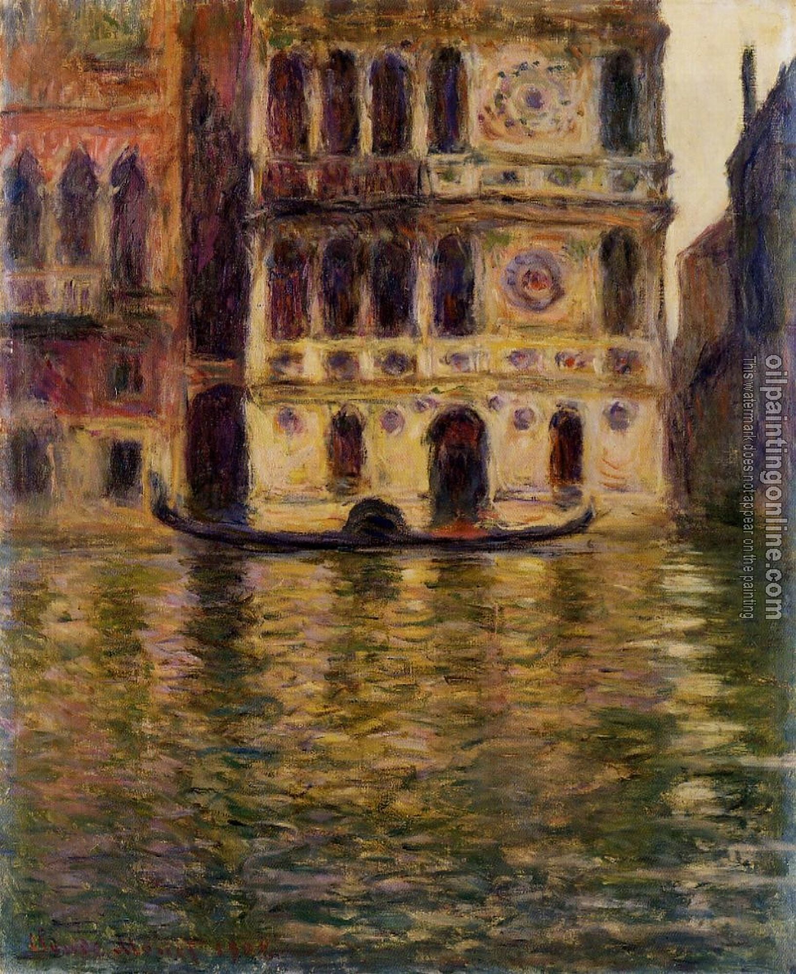 Monet, Claude Oscar - Palazzo Dario